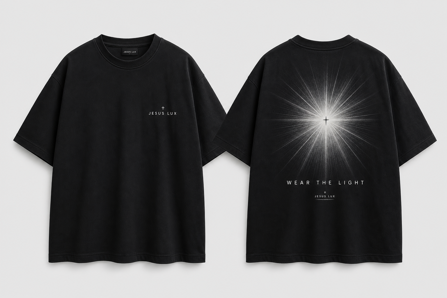 Wear the Light Heavyweight Tee | Jesus Lux